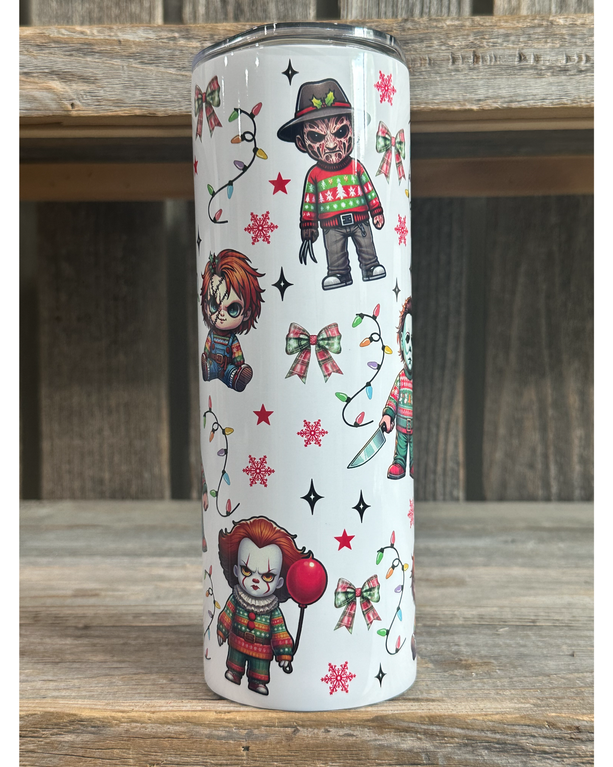 Horror Christmas Wrapping Paper