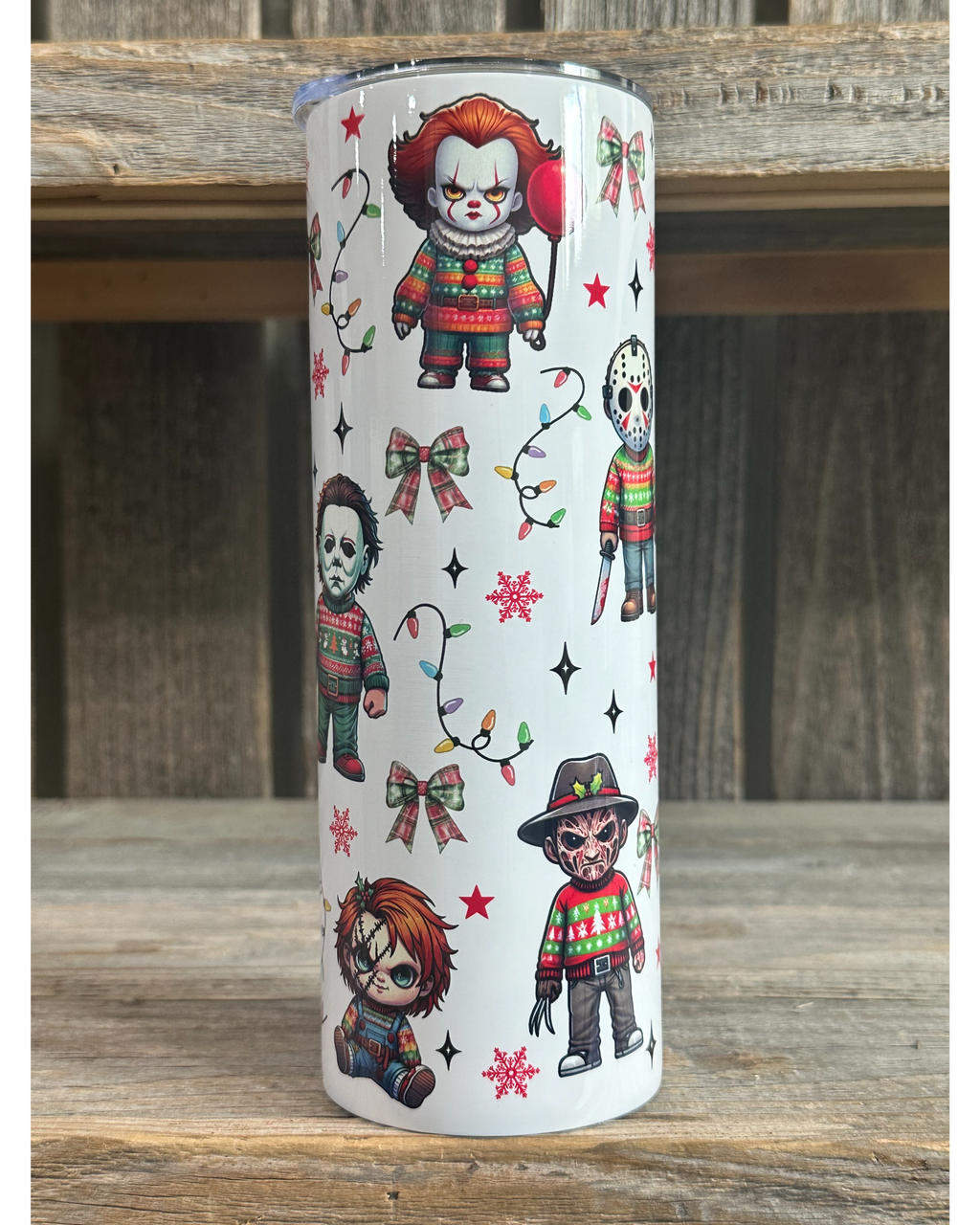 Horror Christmas Wrapping Paper