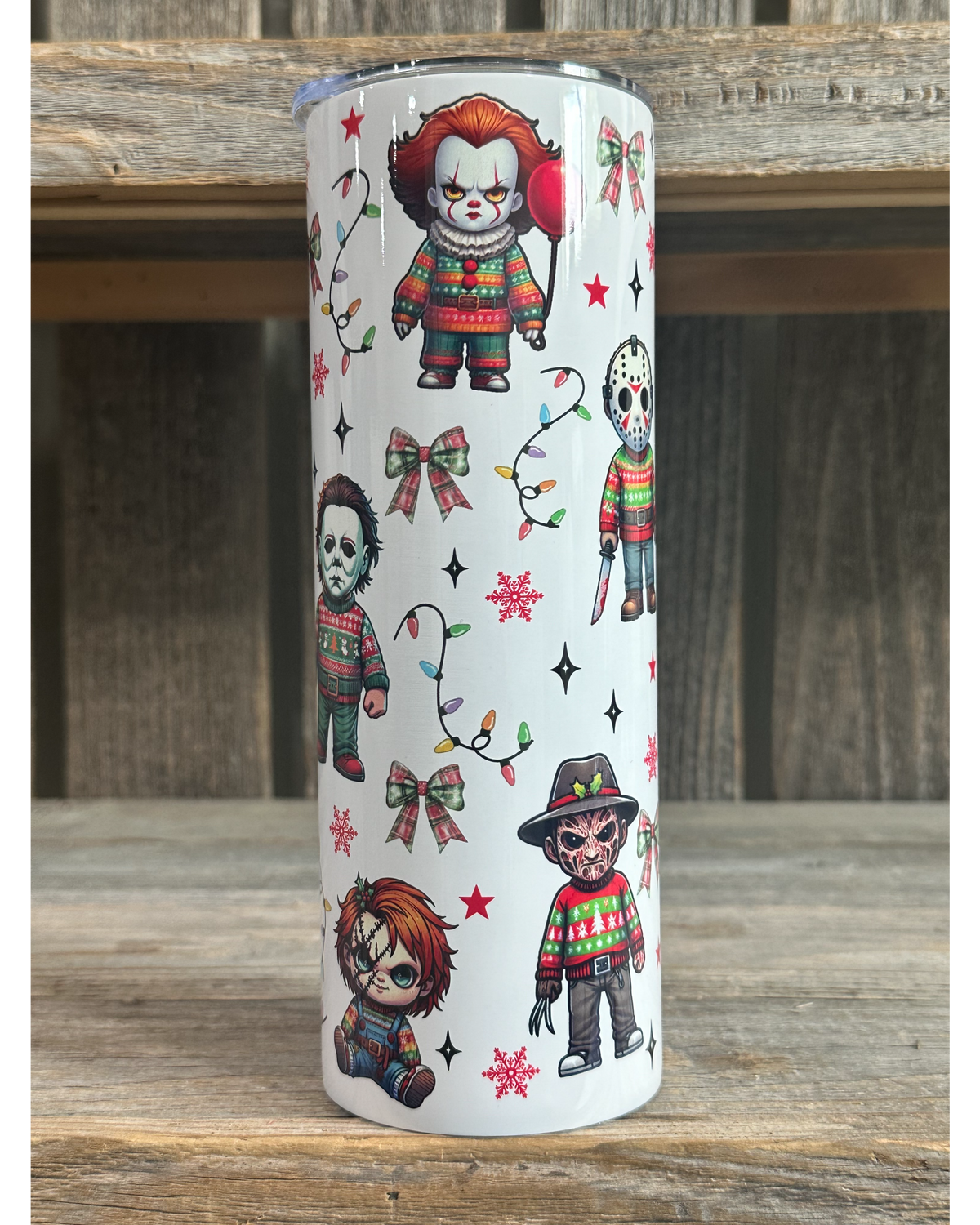 Horror Christmas Wrapping Paper