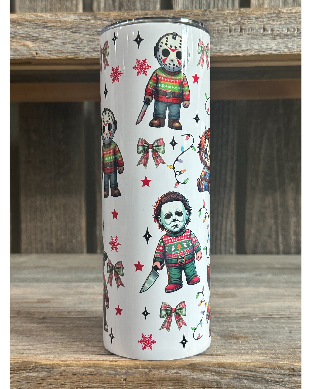 Horror Christmas Wrapping Paper