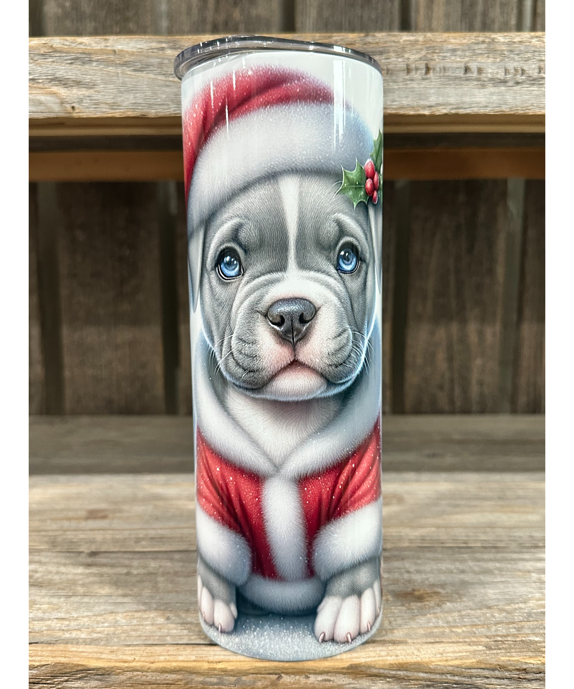 American Bulldog - Puppy Christmas