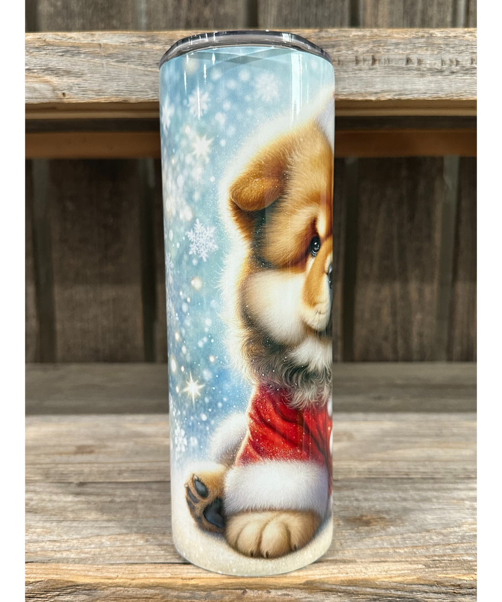 Chow Chow - Puppy Christmas