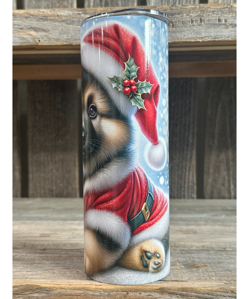 German Shephard - Puppy Christmas