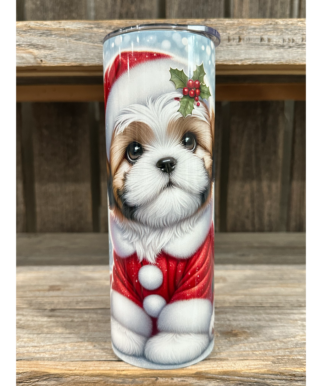 Shih Tzu - Puppy Christmas