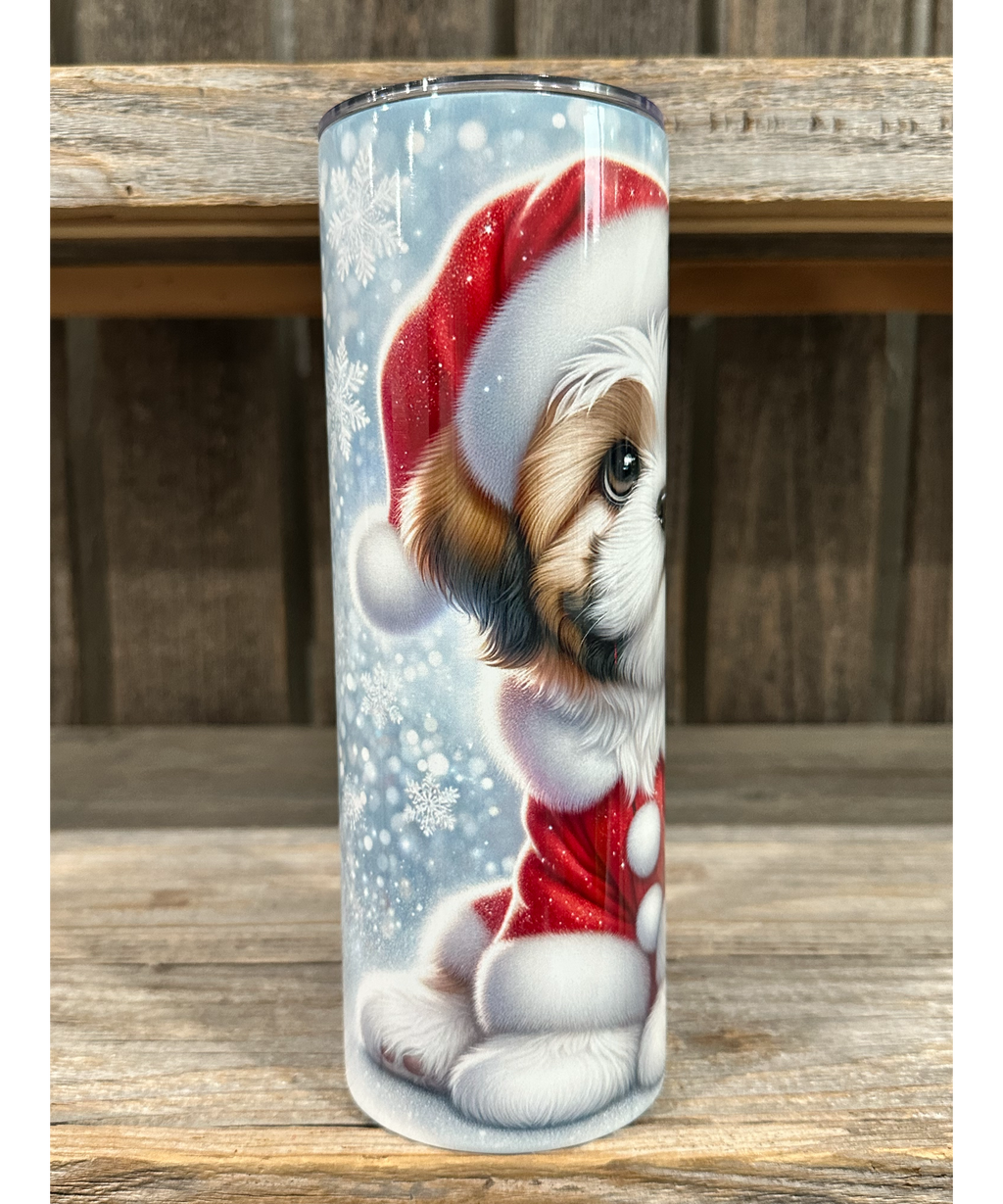 Shih Tzu - Puppy Christmas
