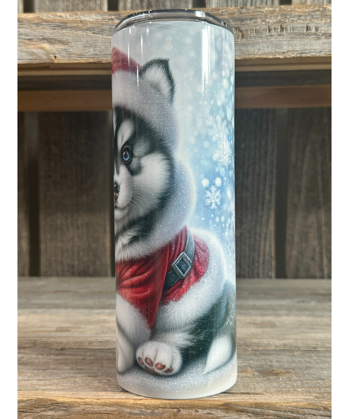 Siberian Husky - Puppy Christmas