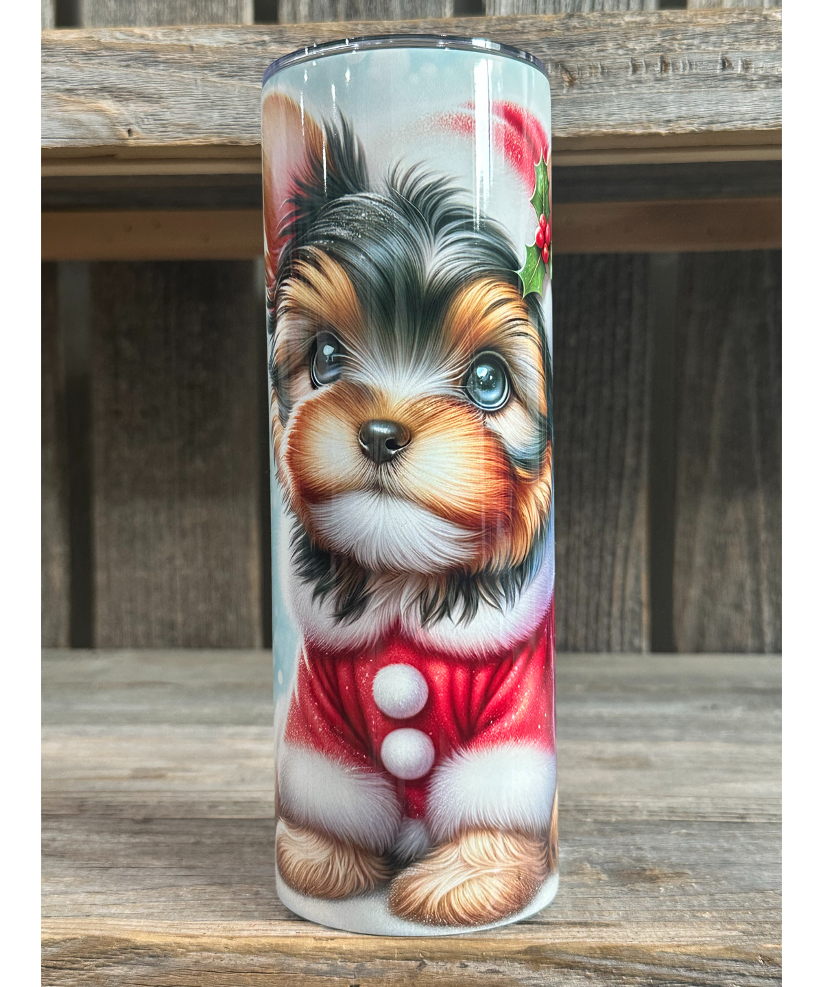 Yorkie - Puppy Christmas