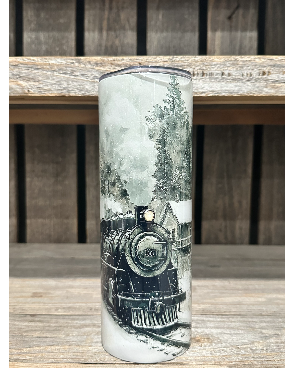 Winter Steam Train