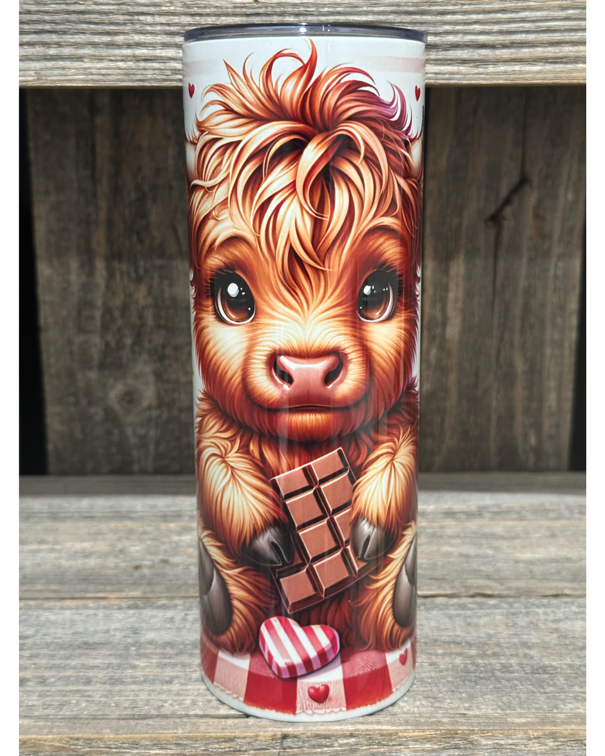 Chocolate Highland Cow