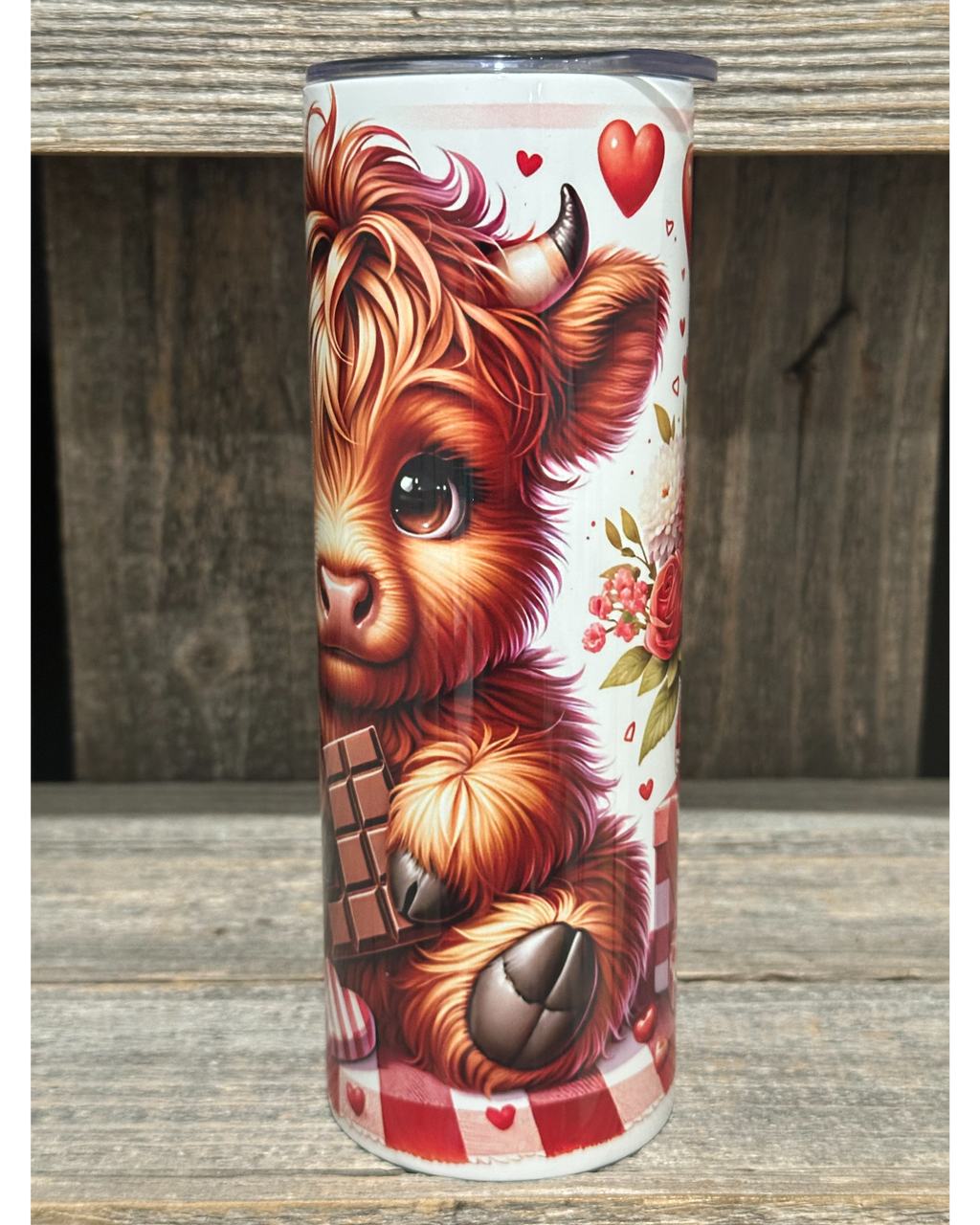 Chocolate Highland Cow