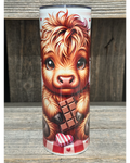 Chocolate Highland Cow