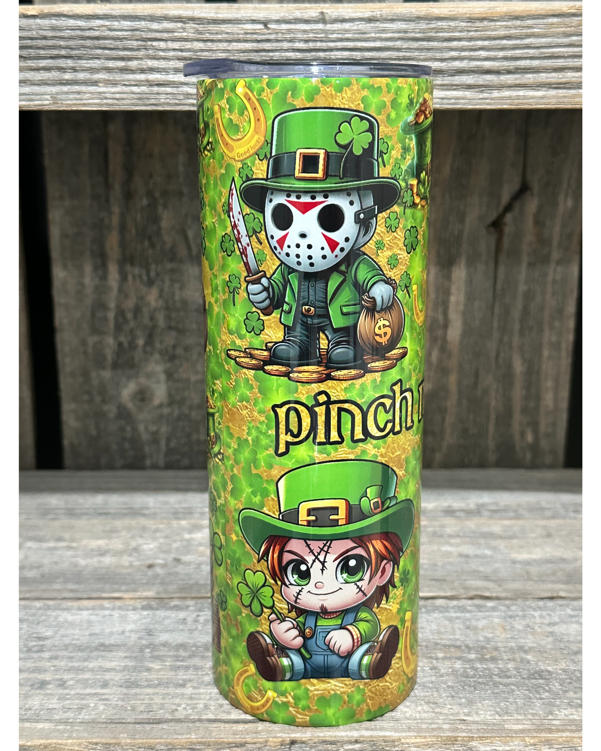 Pinch Me Pint Size - St Patrick Day - Horror - Amy's Custom Creations Collection