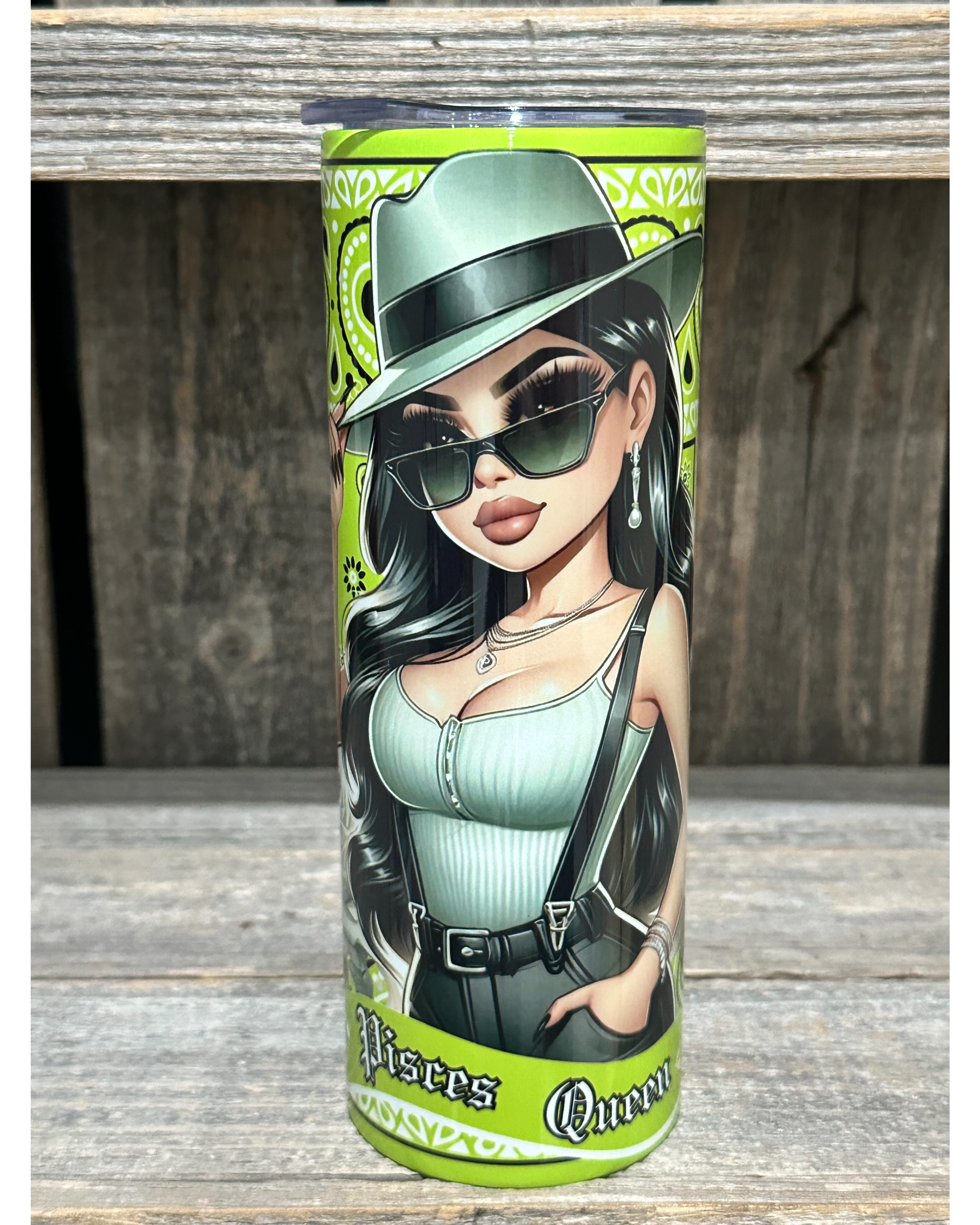 Chicana Pisces Queen Zodiac