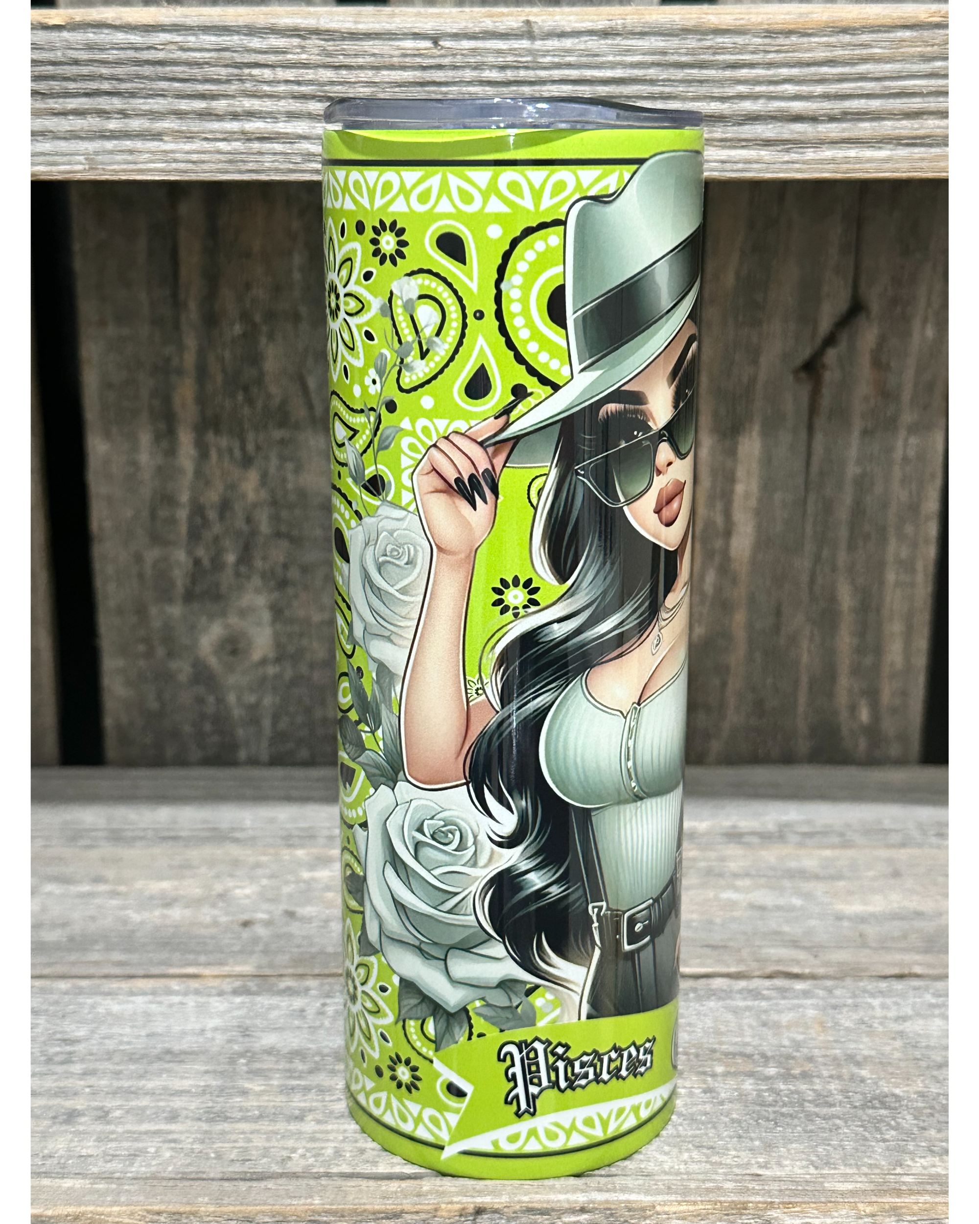 Chicana Pisces Queen Zodiac