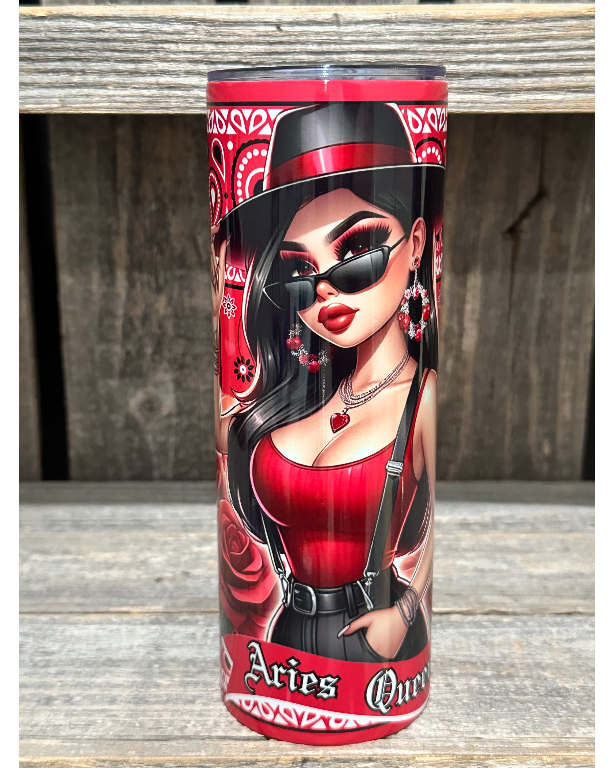 Chicana Aries Queen Zodiac