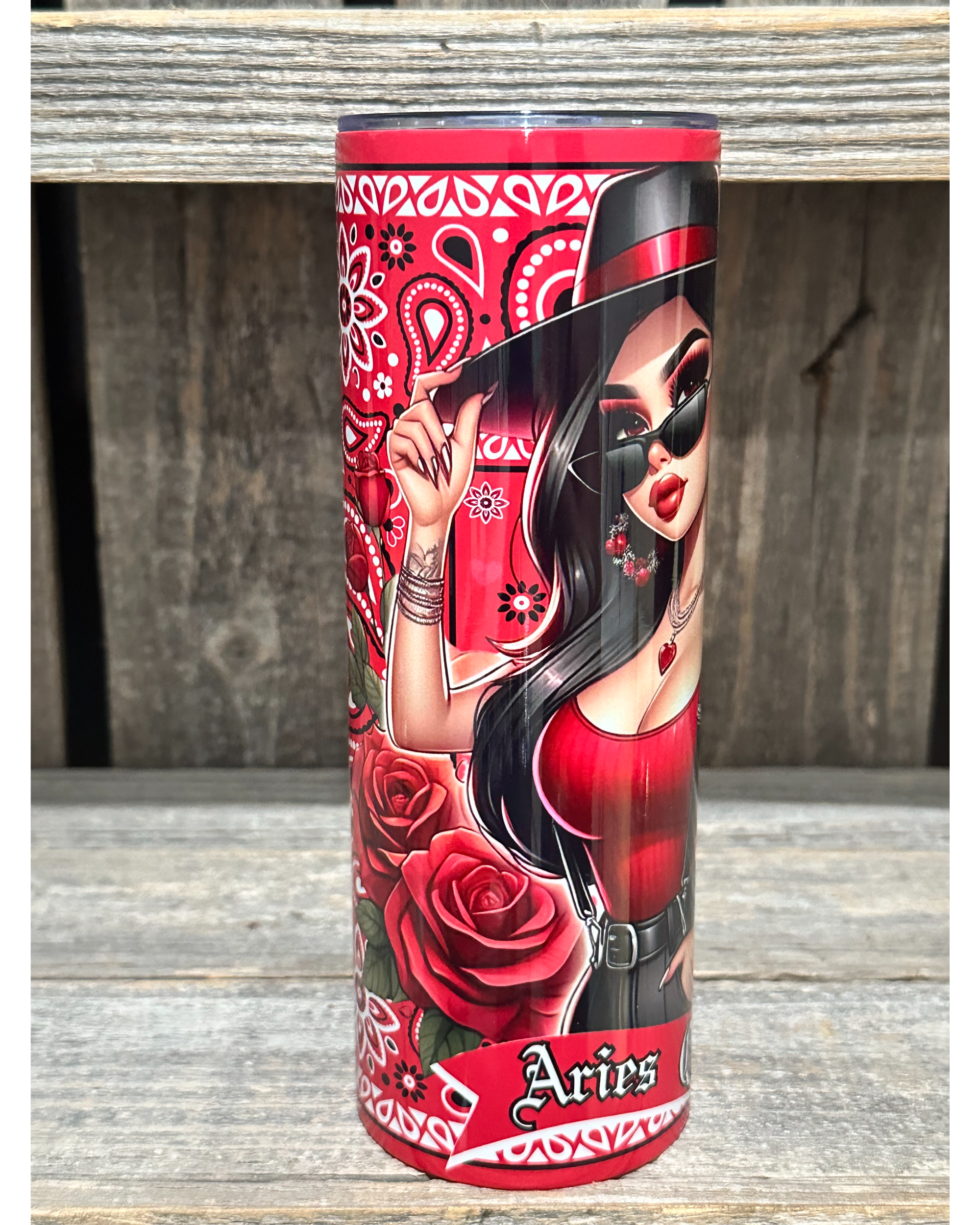 Chicana Aries Queen Zodiac