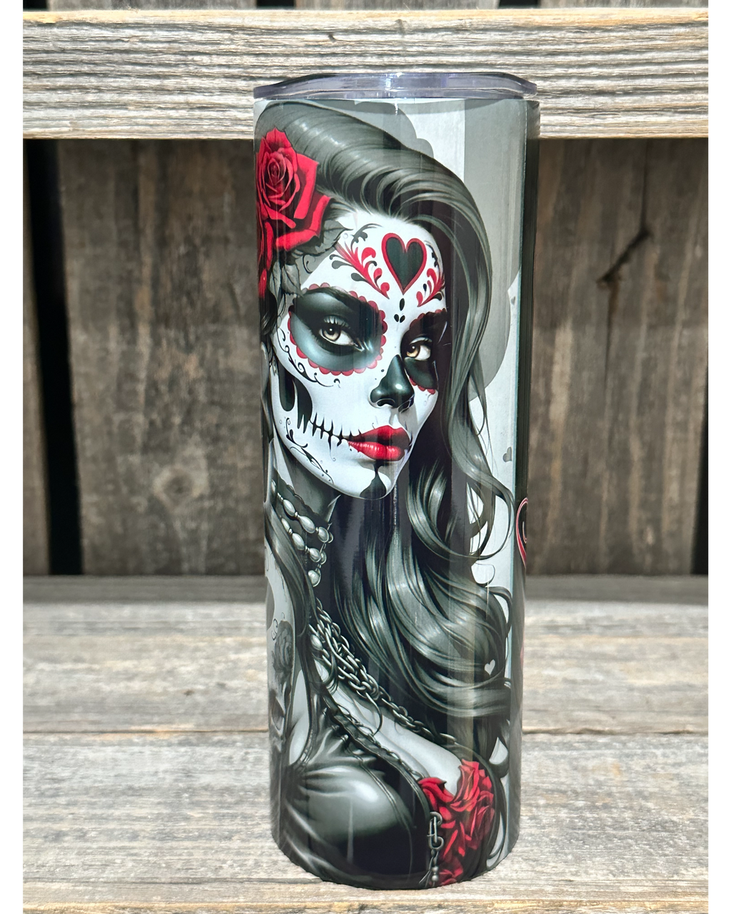 Chingona Day of The Dead Skull