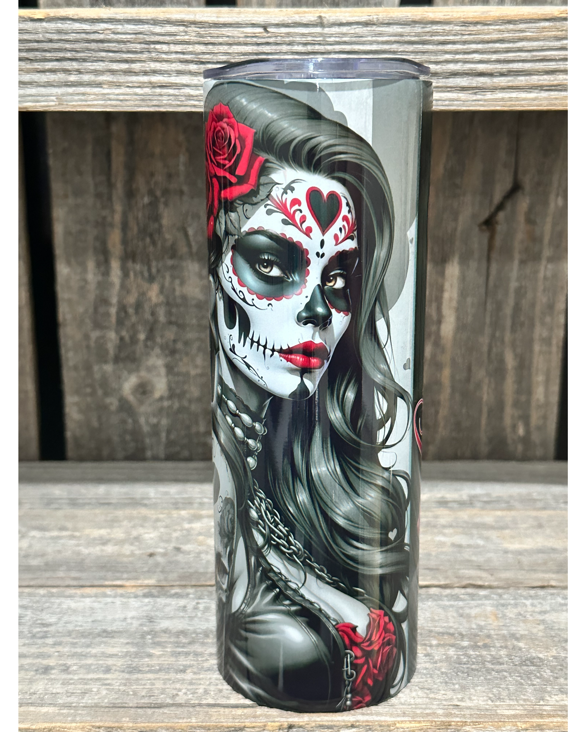 Chingona Day of The Dead Skull