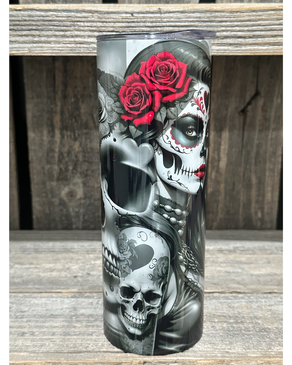 Chingona Day of The Dead Skull