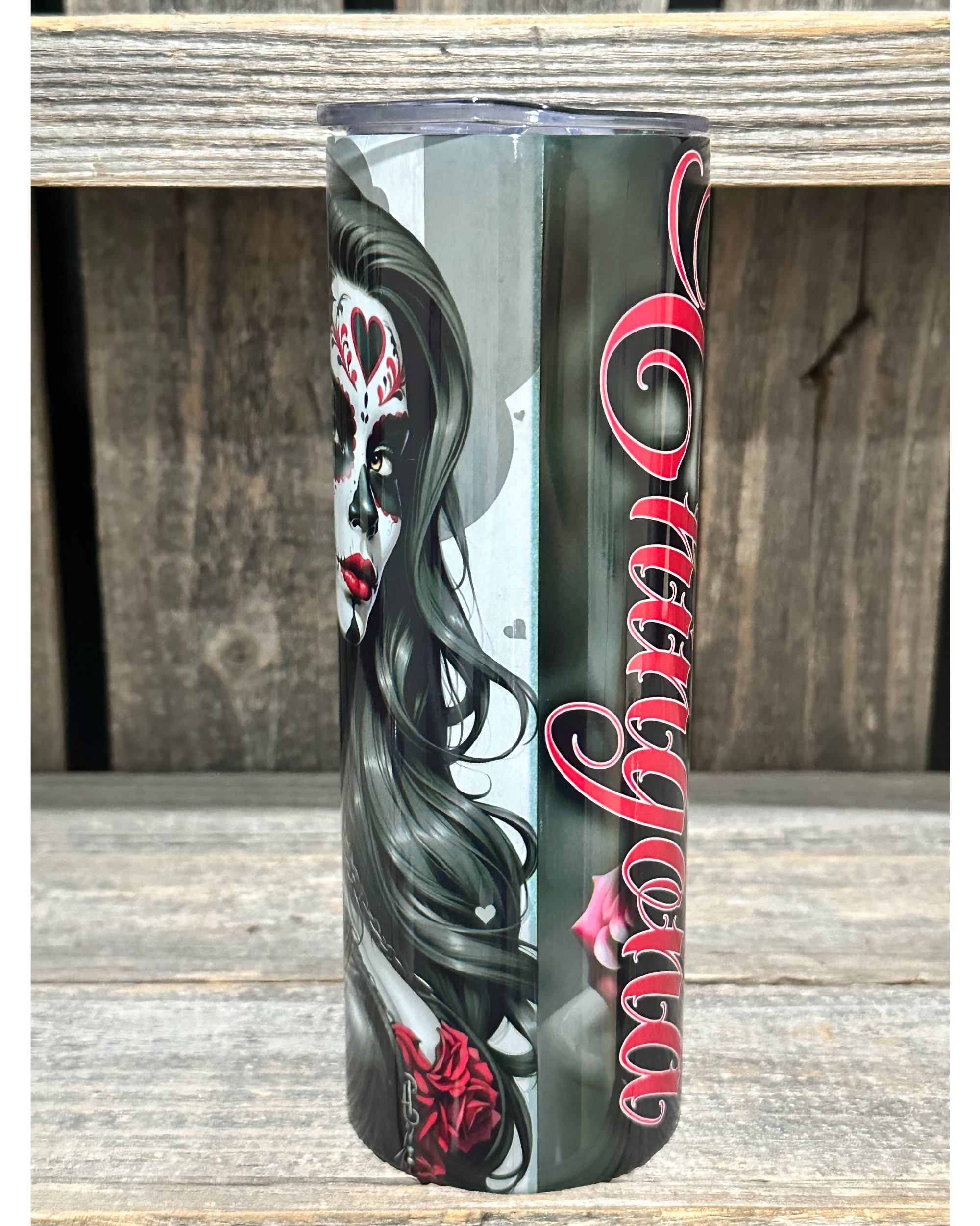 Chingona Day of The Dead Skull