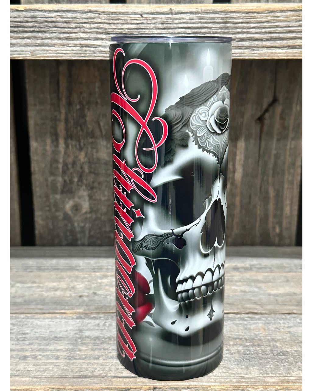 Chingona Day of The Dead Skull