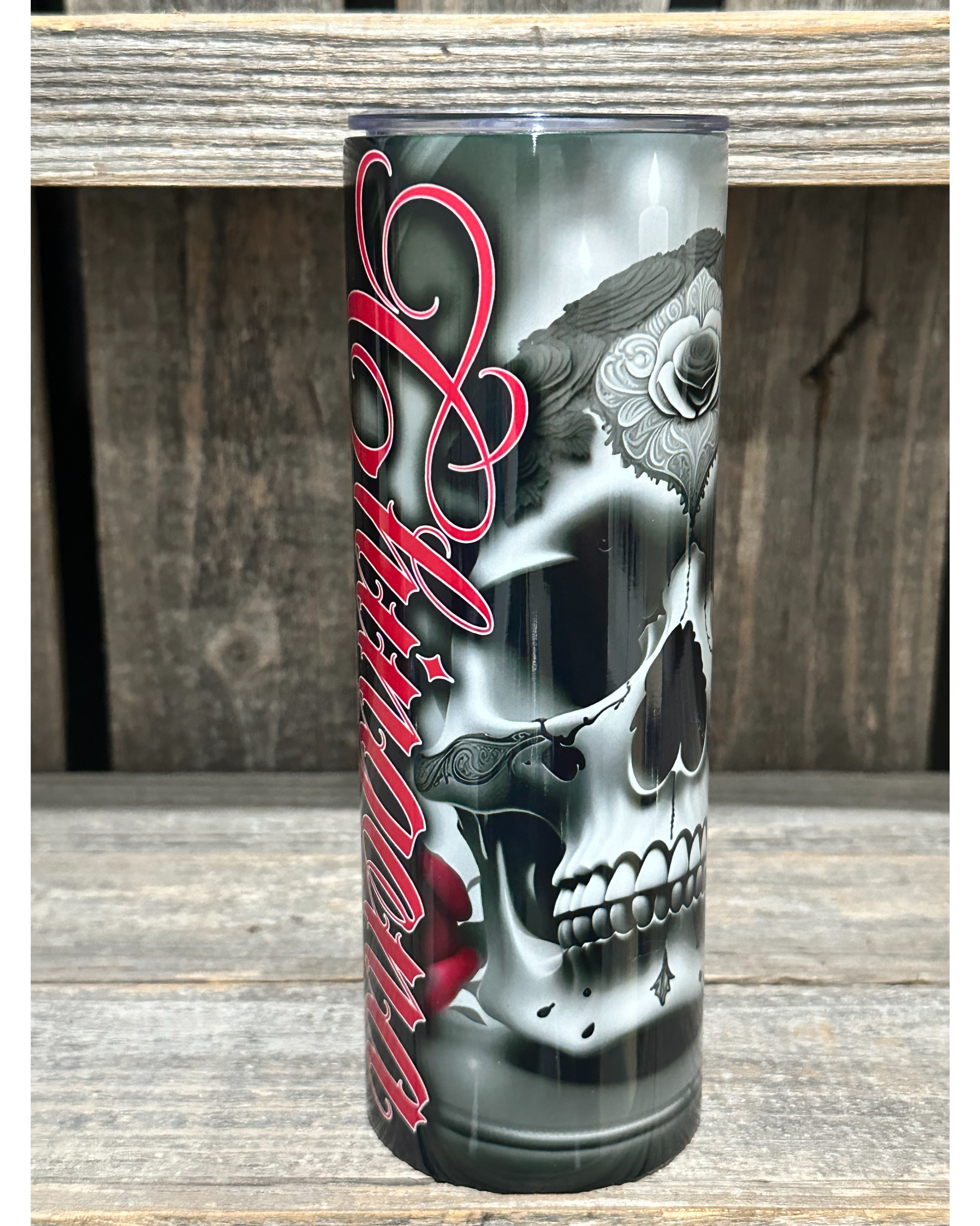 Chingona Day of The Dead Skull