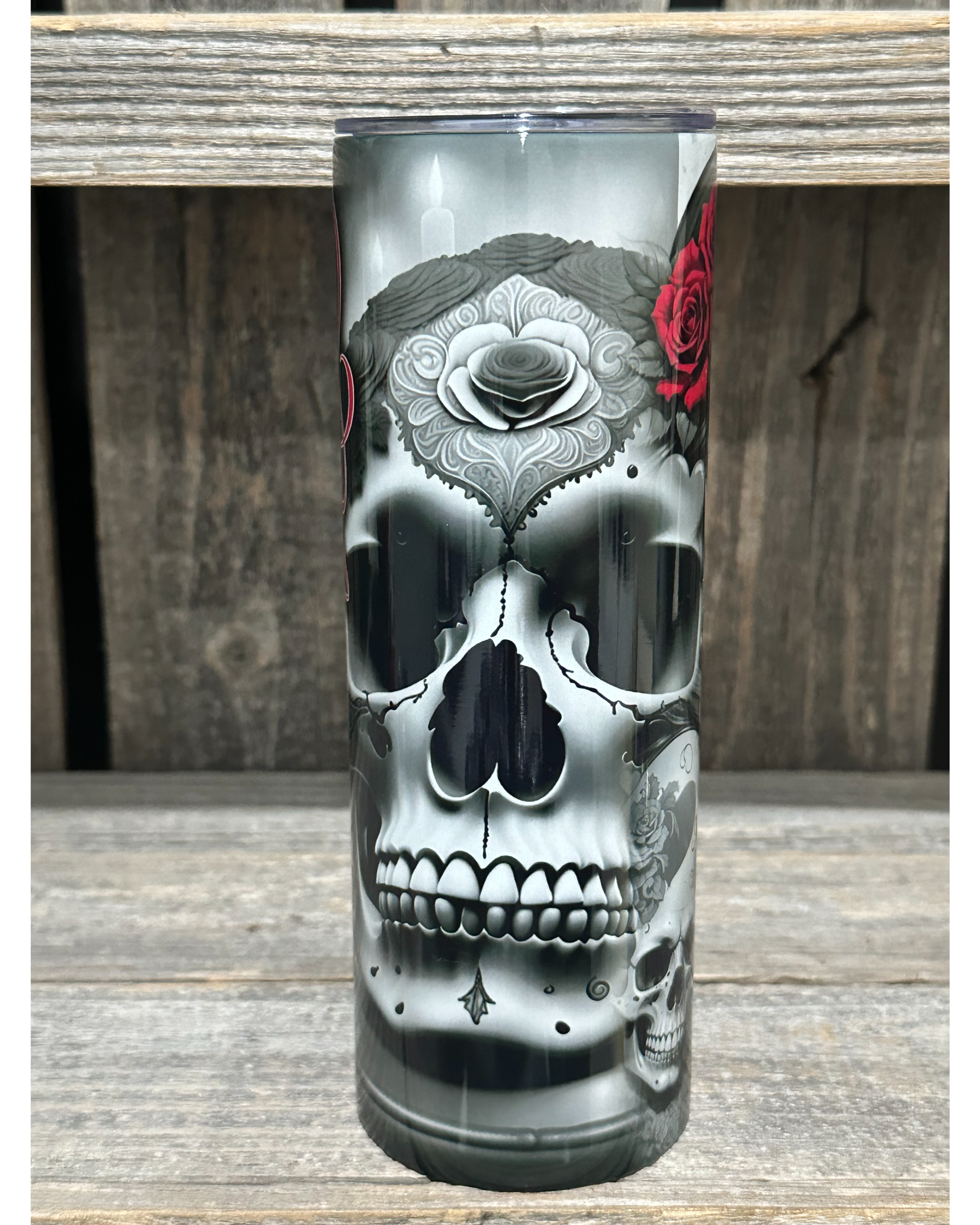 Chingona Day of The Dead Skull