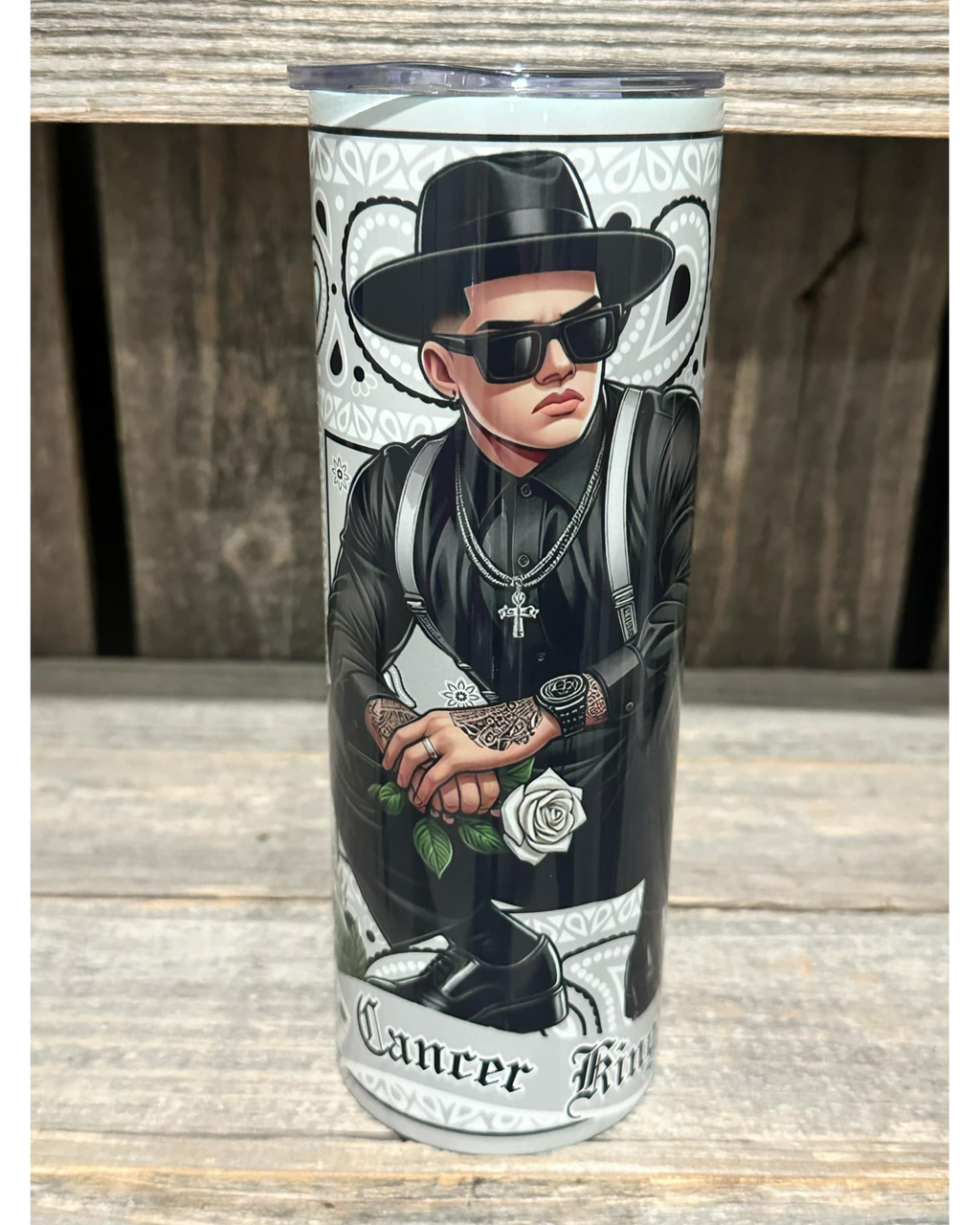 Chicano Cancer King Zodiac - June 21st - July 22nd