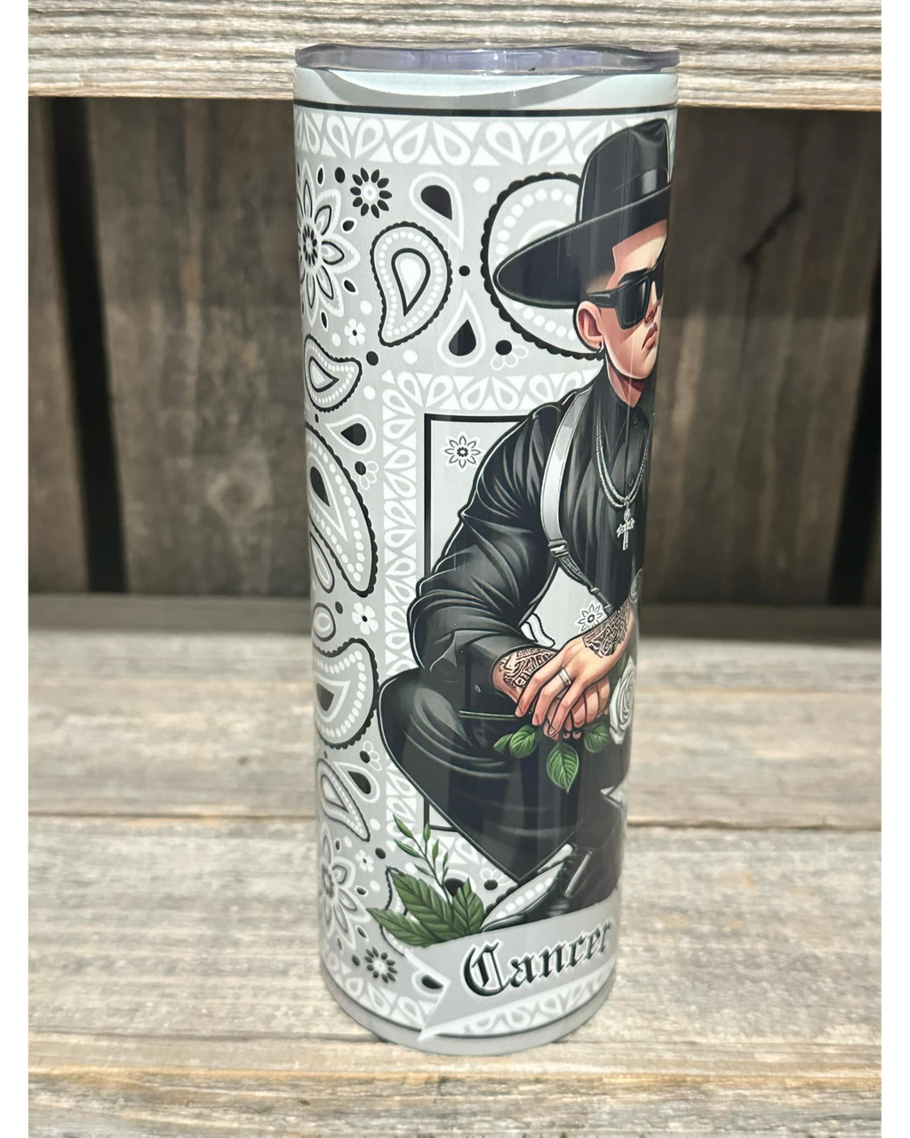 Chicano Cancer King Zodiac - June 21st - July 22nd