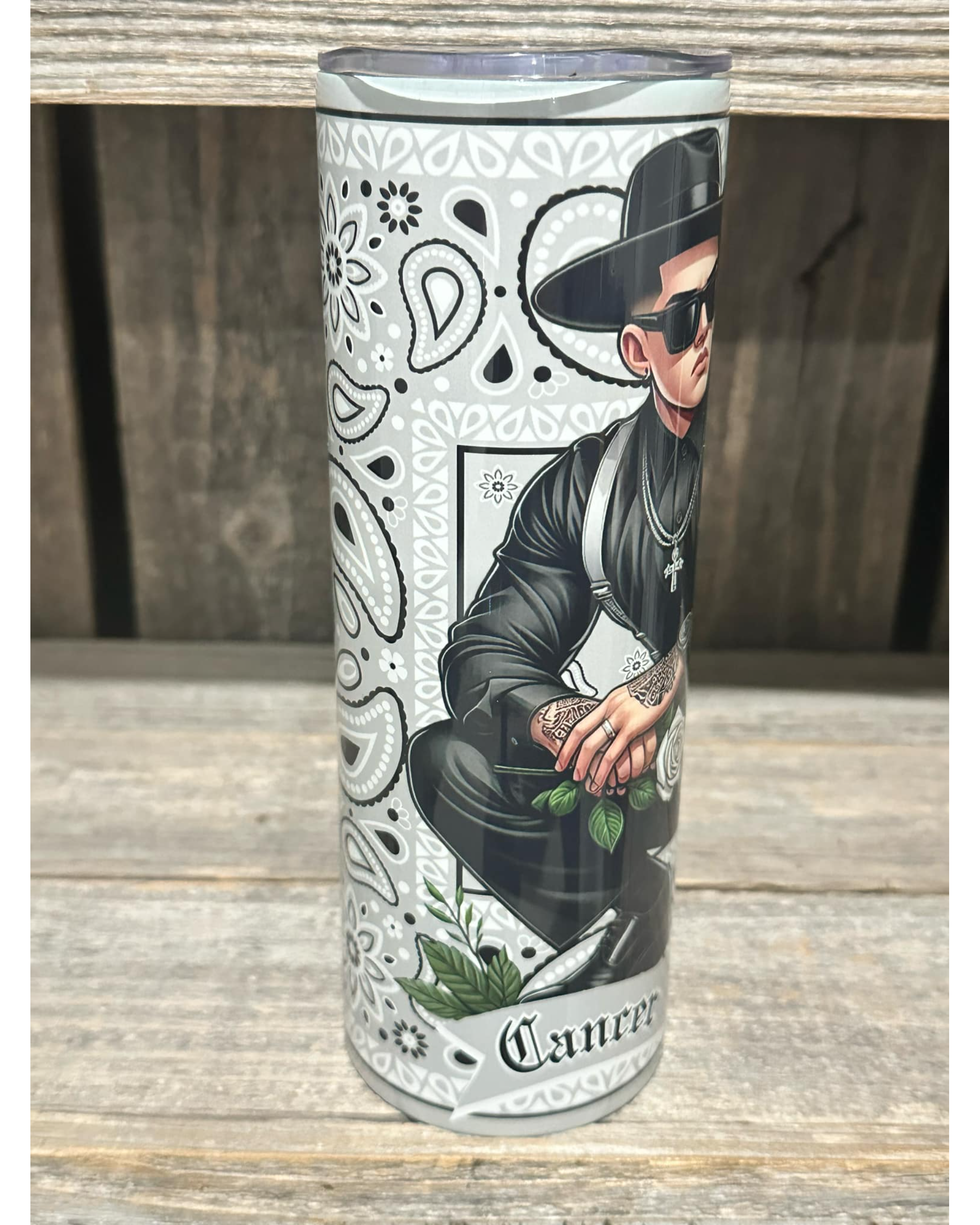 Chicano Cancer King Zodiac - June 21st - July 22nd