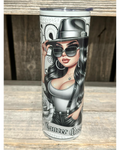 Chicana Cancer Queen Zodiac - June 21st - July 22nd