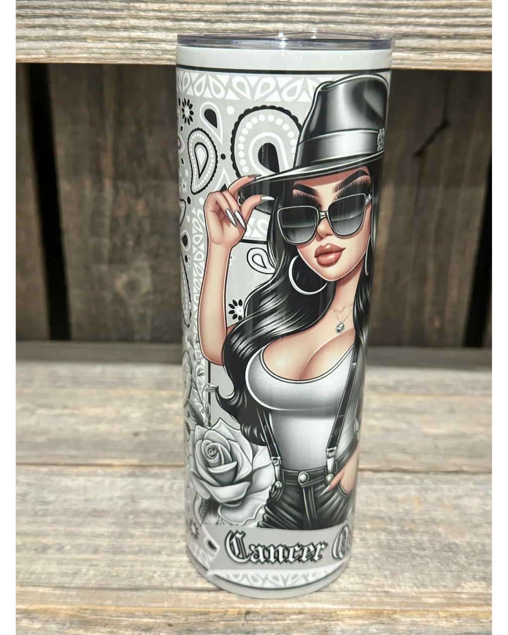 Chicana Cancer Queen Zodiac - June 21st - July 22nd