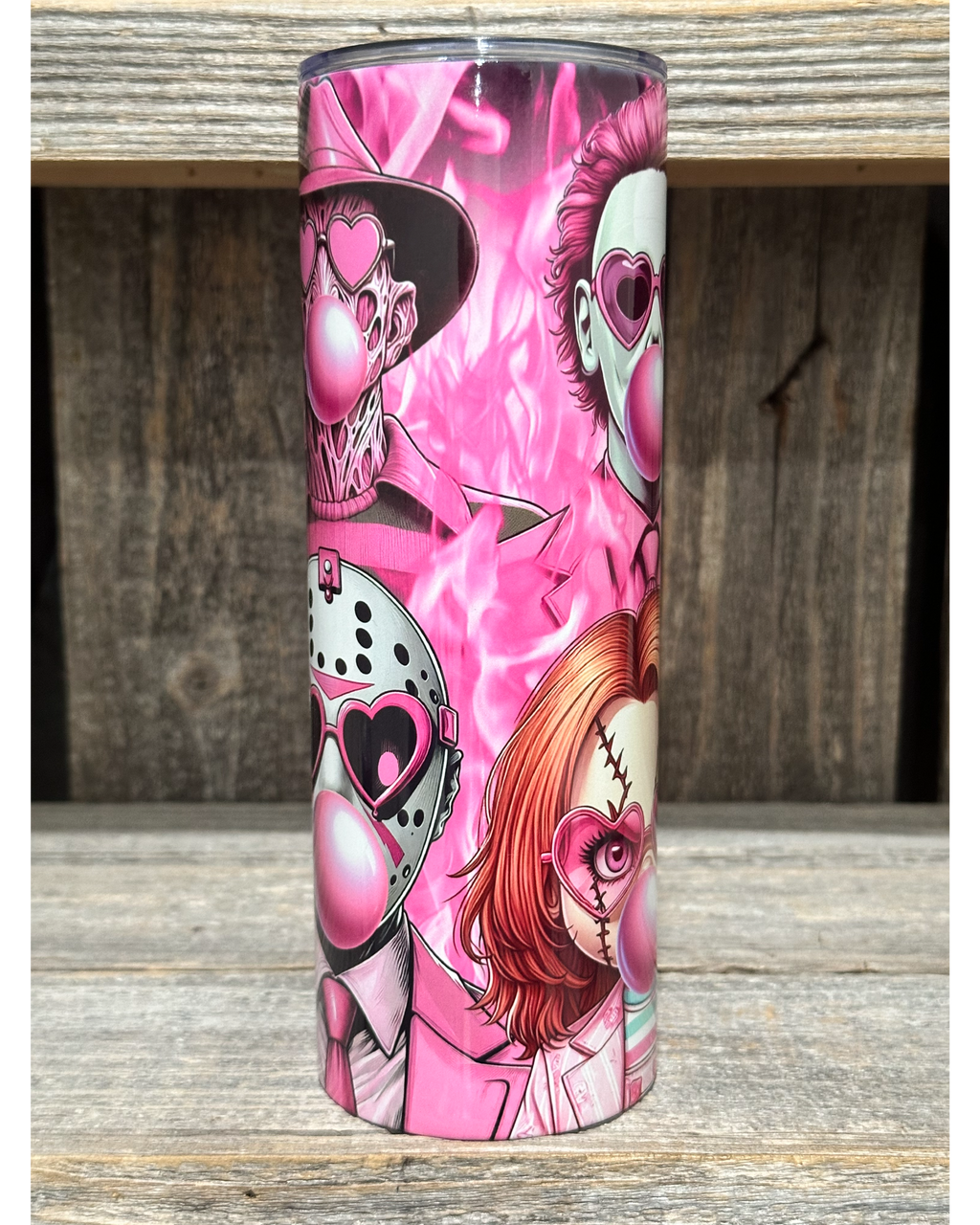 Pink Bubble Gum Horror