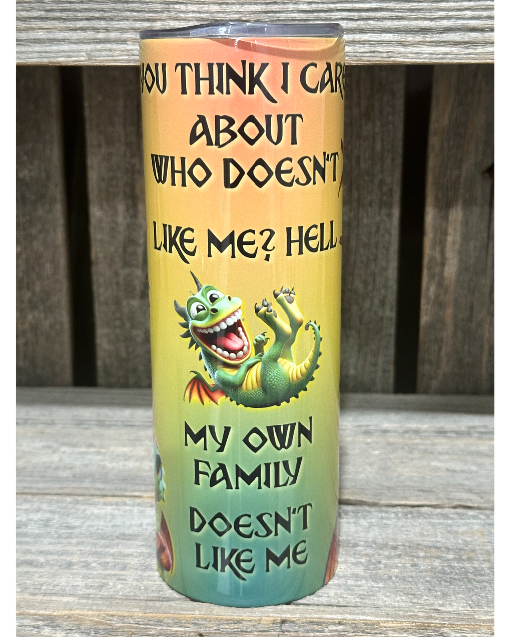You Think I Care Dragons - Amy's Custom Creations Collection