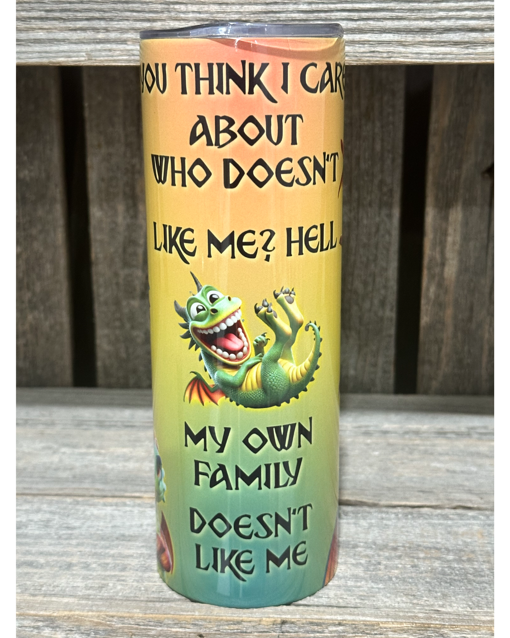 You Think I Care Dragons - Amy's Custom Creations Collection