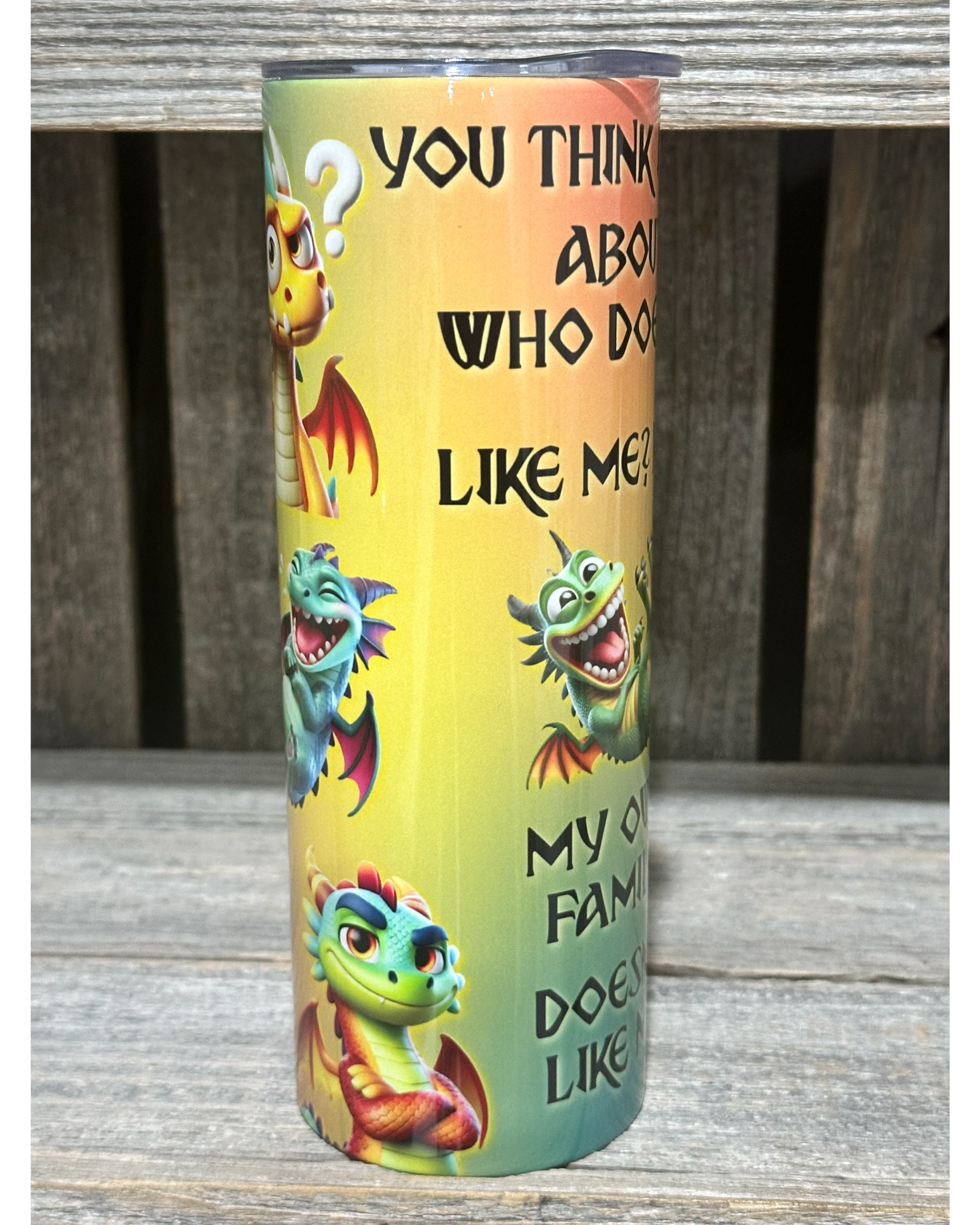 You Think I Care Dragons - Amy's Custom Creations Collection