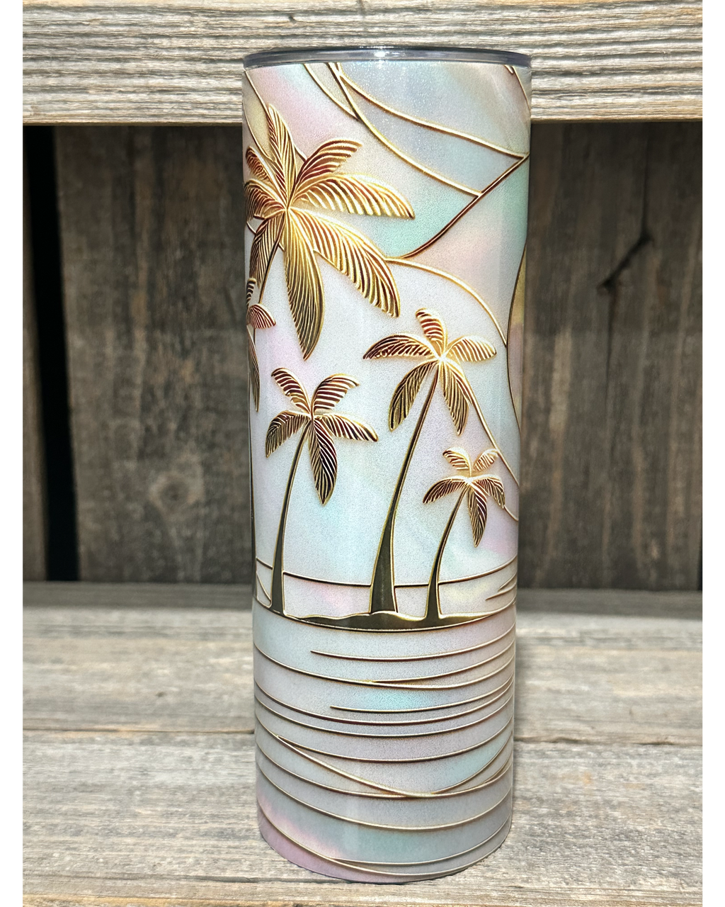 SHIMMER - Golden Tropical Sunset