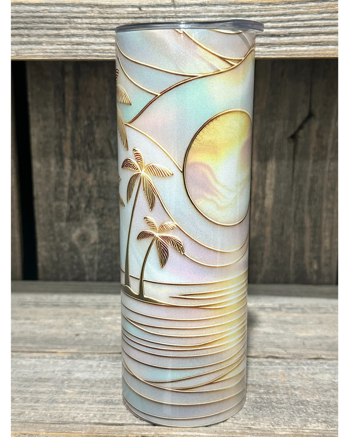 SHIMMER - Golden Tropical Sunset