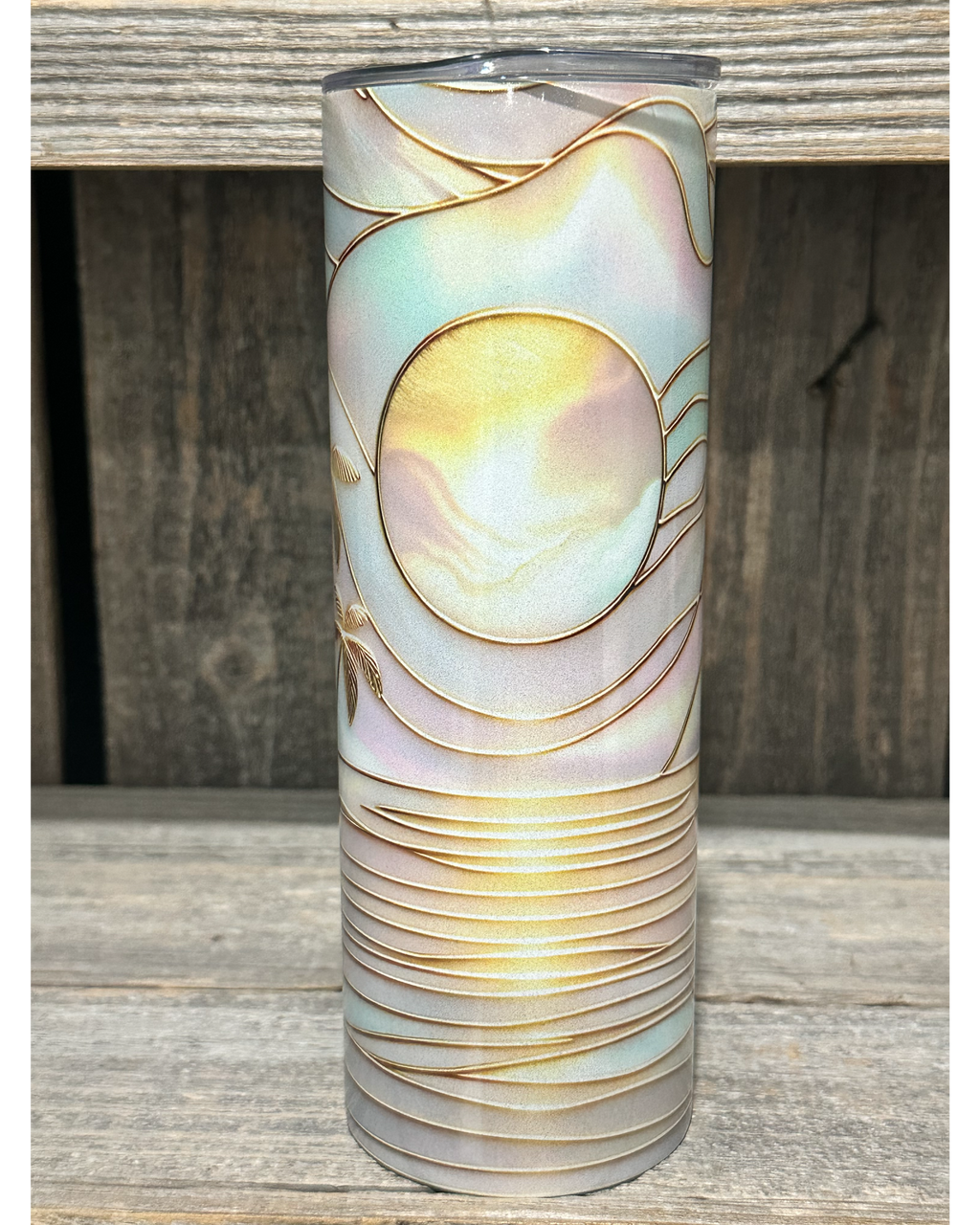 SHIMMER - Golden Tropical Sunset