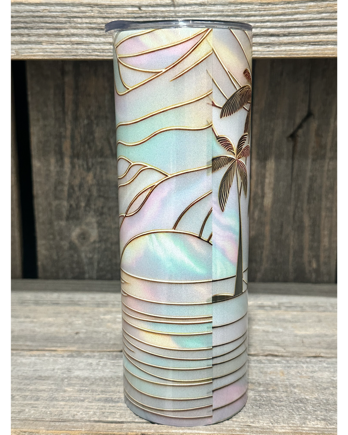 SHIMMER - Golden Tropical Sunset