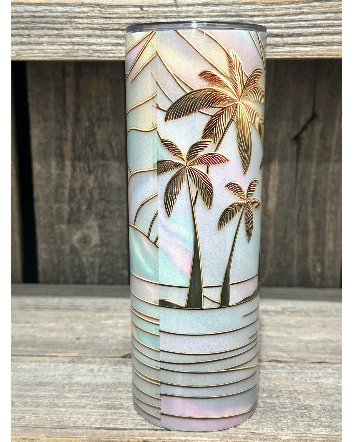 SHIMMER - Golden Tropical Sunset