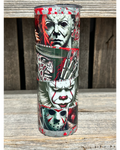 Blood Splatter Horror Faces