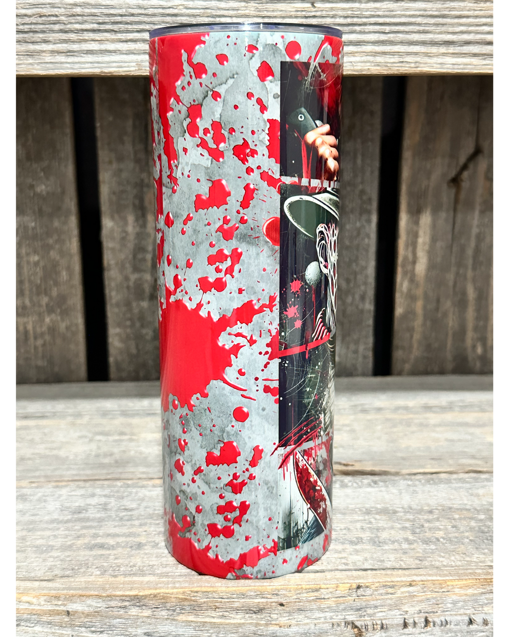 Blood Splatter Horror Faces