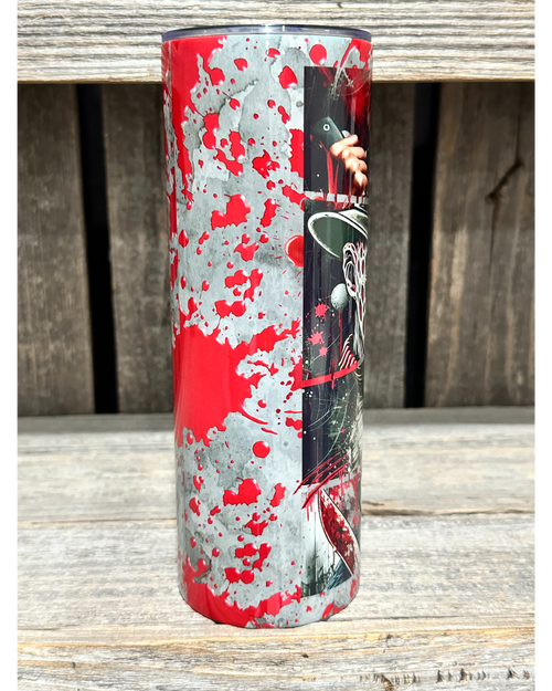 Blood Splatter Horror Faces