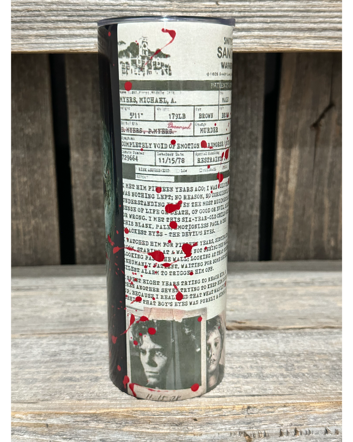 Michael Myers Sanitarium Admission Form
