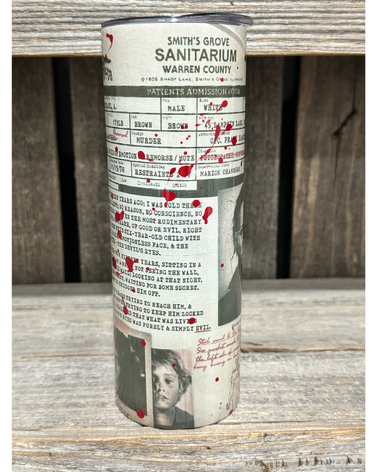 Michael Myers Sanitarium Admission Form