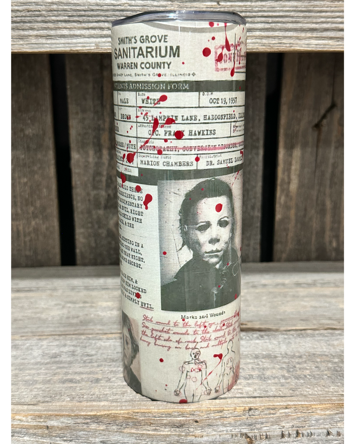 Michael Myers Sanitarium Admission Form