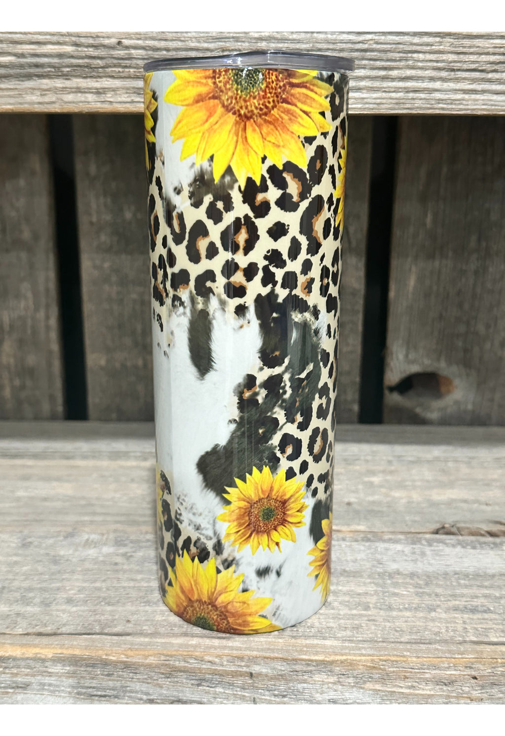 Cowhide Sunflowers