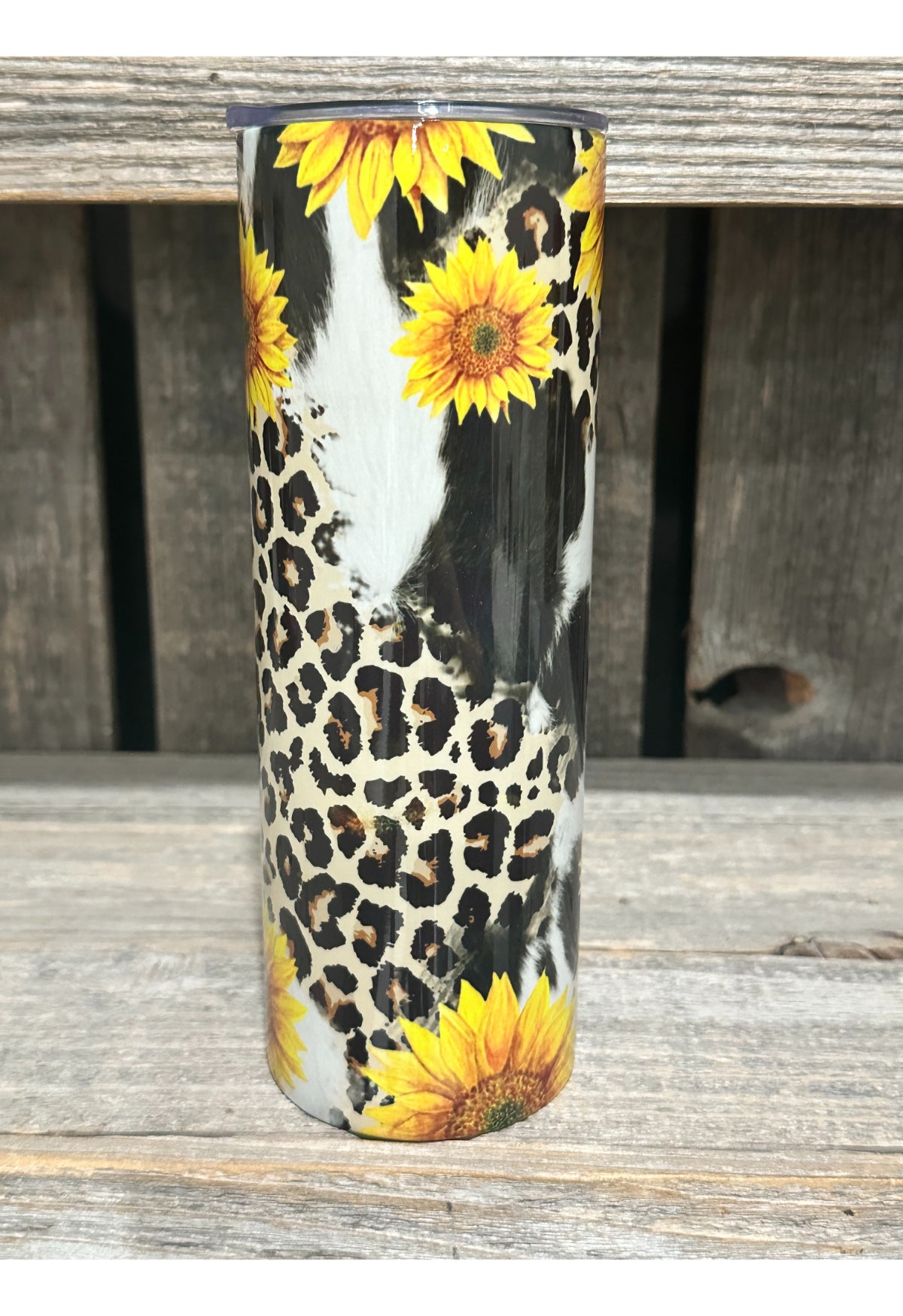 Cowhide Sunflowers