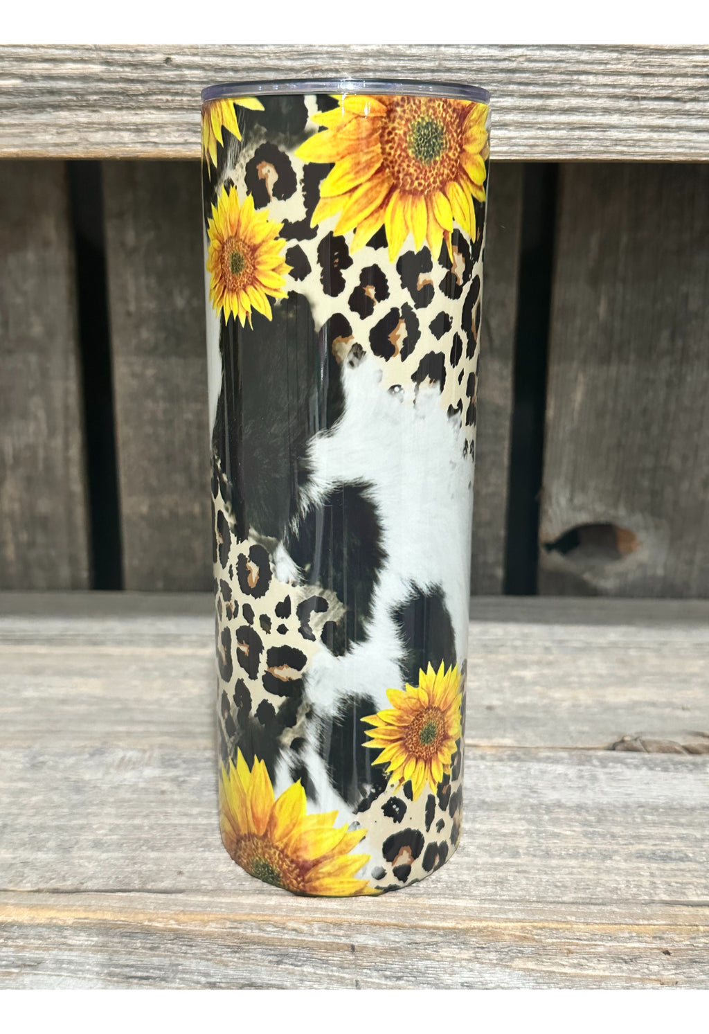 Cowhide Sunflowers
